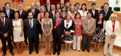 Imagen de la corporación municipal de Alcobendas y sus 27 concejales Imagen de la corporación municipal de Alcobendas y sus 27 concejales