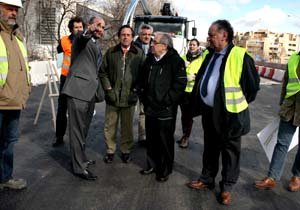 Aún queda para que terminen las molestas obras de la rotonda del Amura