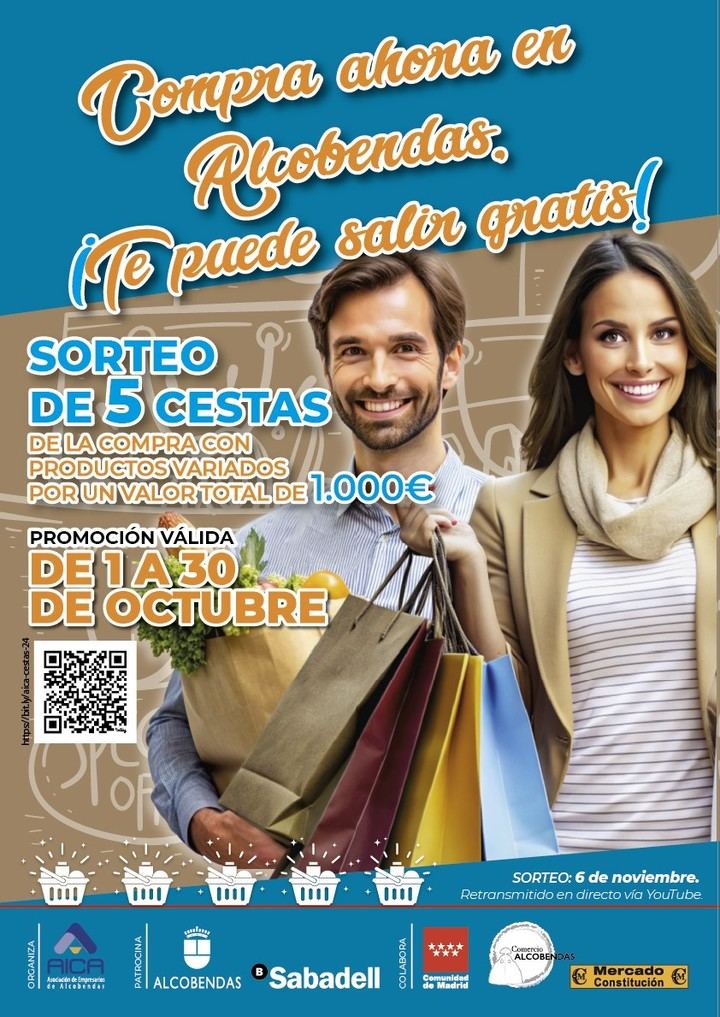 Comprar en Alcobendas te puede salir gratis