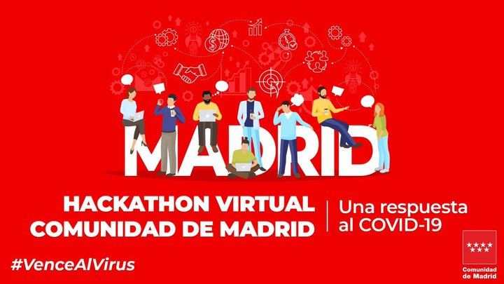 La Comunidad de Madrid abre el plazo de inscripciones para el hackathon virtual #VenceAlVirus