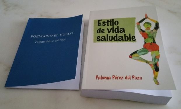 Imagen de los dos libros que Paloma Pérez del Pozo va a presentar en Alcobendas
