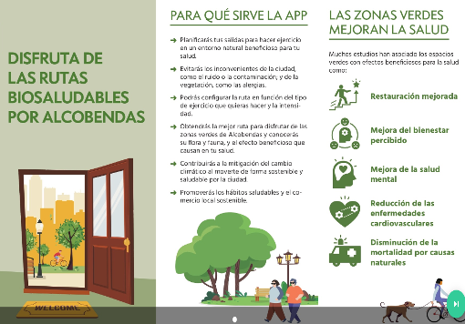 Nuevo servicio interactivo para realizar “rutas biosaludables” en Alcobendas