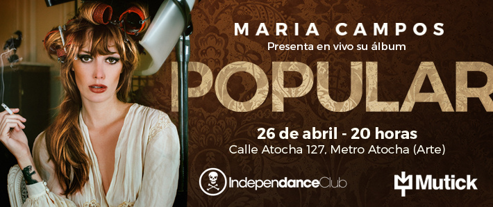 Concierto de la argentina María Campos en Madrid