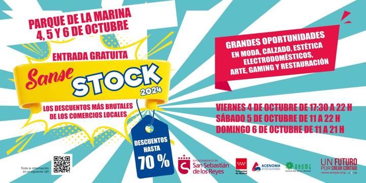 Sansestock regresa con grandes descuentos en 45 comercios