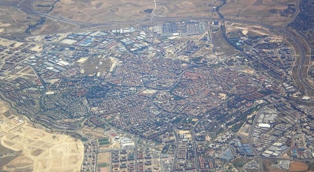 Imagen aérea de los municipios de Alcobendas y San Sebastián de los Reyes