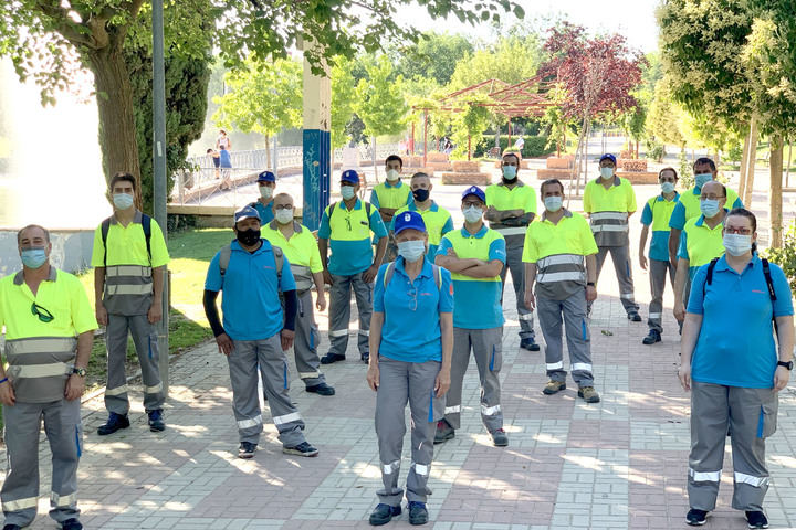 Alcobendas contrata a 22 trabajadores para reforzar la campaña municipal de limpieza