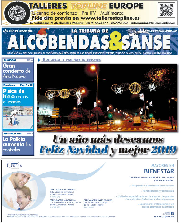 Consulta el número de diciembre de La Tribuna de Alcobendas y San Sebastián de los Reyes