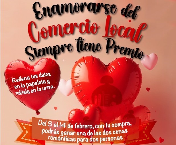 Campaña “Enamorarse del Comercio Local Siempre Tiene Premio”