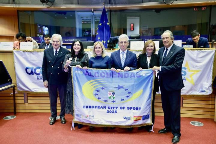 Alcobendas recibe su acreditación como “Ciudad Europea del Deporte 2025”