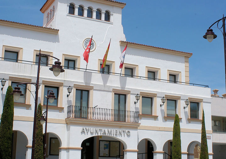 Imagen de la fachada del Ayuntamiento de San Sebastián de los Reyes