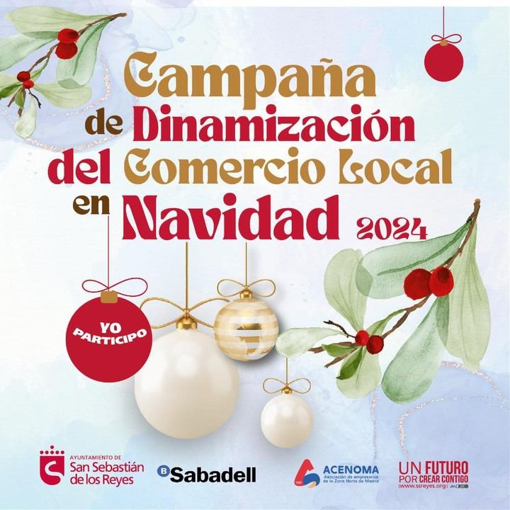 Premios navideños mejorados para comercios y clientes en San Sebastián de los Reyes