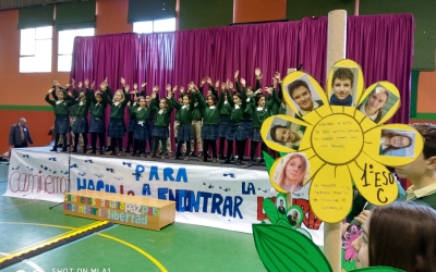 Los Sauces celebró el Día Escolar de la No Violencia y la Paz