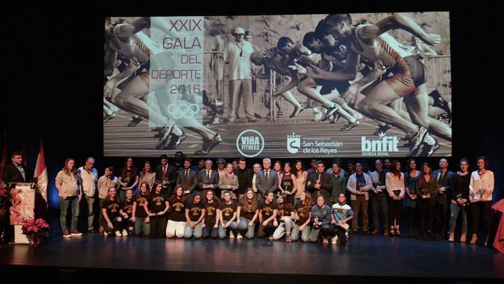 Imagen de la XXIX Gala del Deporte celebrada el año pasado en el Teatro Adolfo Marsillach