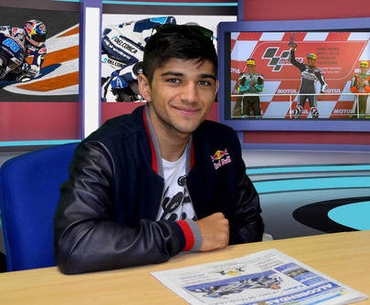 "Mi objetivo es ganar el Mundial de Moto3 el año que viene"