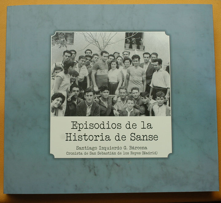 Santiago Izquierdo, presenta el libro Episodios de la Historia de Sanse
