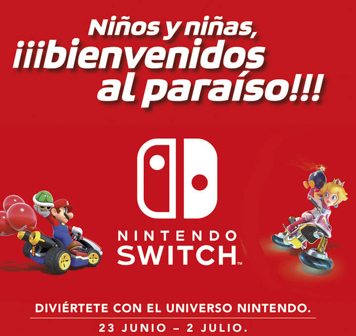 Disfruta de la Nintendo Switch en Plaza Norte 2