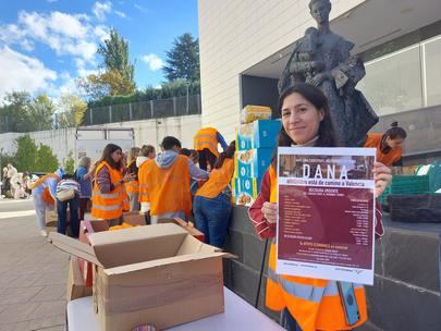 La Moraleja se vuelca con los afectados por la DANA