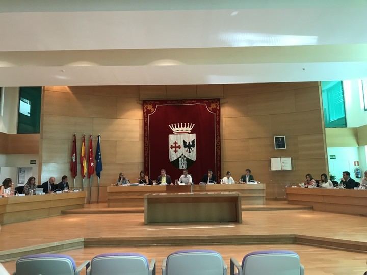 Primer pleno de la nueva corporación municipal de Alcobendas