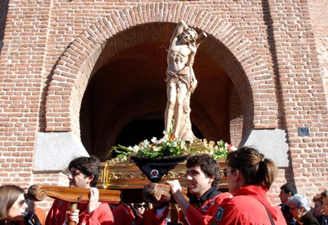Sanse celebra las fiestas de su Patrón, San Sebastián Martir