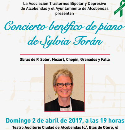 Concierto benéfico de piano con Sylvia Torán